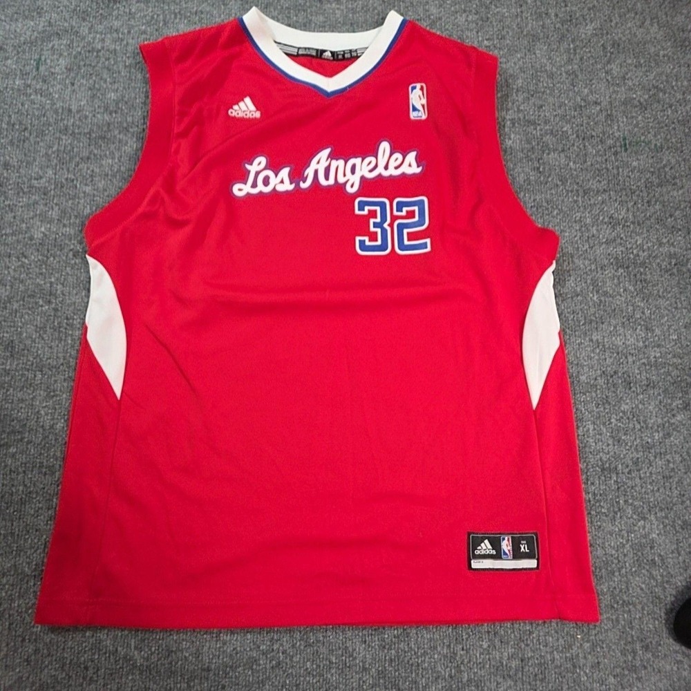 Los Angeles Clippers Jersey Mens XL Red NBA Basketball Blake Griffin Adidas